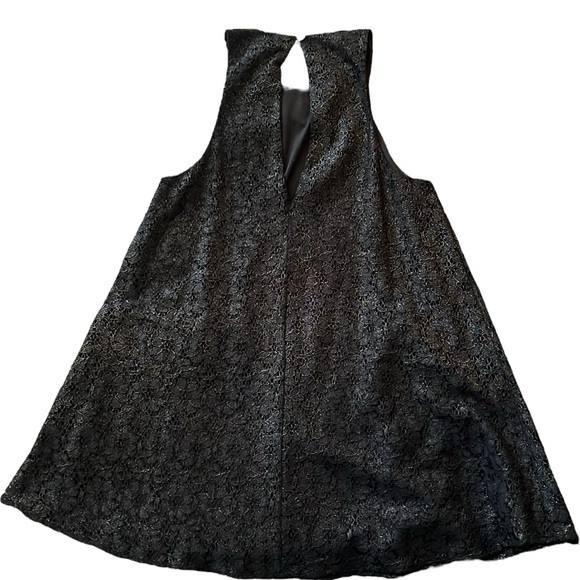 Show Me Your Mumu Ritzy Black Glittery Lace Swing Dress - Picture 4 of 7